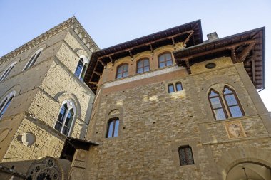 Floransa, Toskana Bölgesi, İtalya 'nın Eski Şehir Panoraması