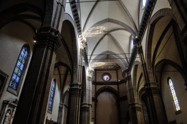 Floransa, Toskana Bölgesi, İtalya 'nın Eski Şehir Panoraması
