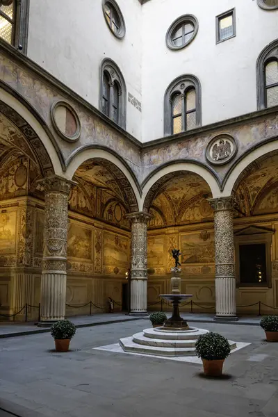 Floransa, Toskana Bölgesi, İtalya 'nın Eski Şehir Panoraması