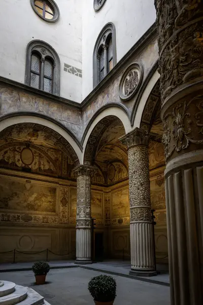 Floransa, Toskana Bölgesi, İtalya 'nın Eski Şehir Panoraması