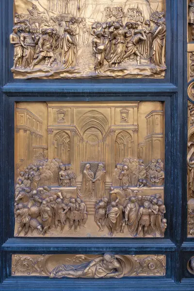 Floransa, Toskana Bölgesi, İtalya 'nın Eski Şehir Panoraması