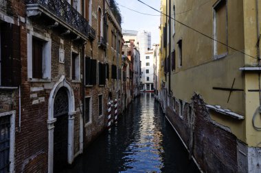 Venedik, Veneto Bölgesi, İtalya 'nın Eski Şehir Panoraması