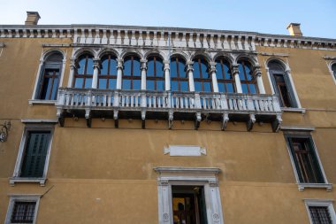 Venedik, Veneto Bölgesi, İtalya 'nın Eski Şehir Panoraması