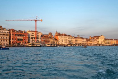 Venedik, Veneto Bölgesi, İtalya 'nın Eski Şehir Panoraması