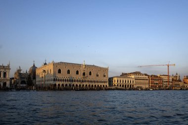 Venedik, Veneto Bölgesi, İtalya 'nın Eski Şehir Panoraması