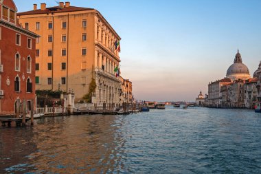 Venedik, Veneto Bölgesi, İtalya 'nın Eski Şehir Panoraması