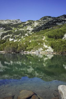Bulgaristan 'ın Banderitsa Bölgesi yakınlarındaki Pirin Dağı' nın Şaşırtıcı Manzarası