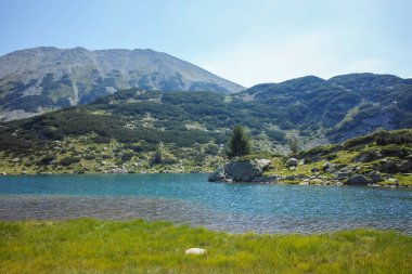 Bulgaristan 'ın Banderitsa Bölgesi yakınlarındaki Pirin Dağı' nın Şaşırtıcı Manzarası