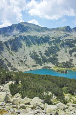 Bulgaristan 'ın Banderitsa Bölgesi yakınlarındaki Pirin Dağı' nın Şaşırtıcı Manzarası