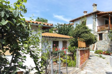 Tarihi Ampelakia Köyü, Larissa, Teselya, Yunanistan