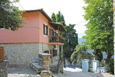 Tarihi Ampelakia Köyü, Larissa, Teselya, Yunanistan