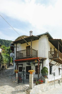 Tarihi Ampelakia Köyü, Larissa, Teselya, Yunanistan