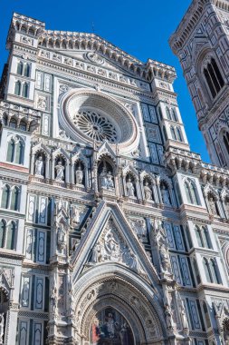 Floransa, Toskana Bölgesi, İtalya 'nın Eski Şehir Panoraması