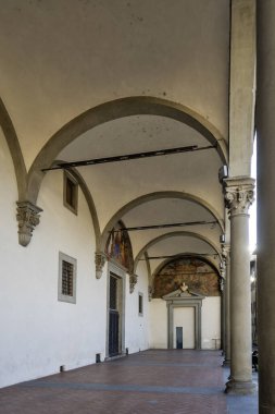 Floransa, Toskana Bölgesi, İtalya 'nın Eski Şehir Panoraması