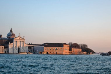 Venedik, Veneto Bölgesi, İtalya 'nın Eski Şehir Panoraması