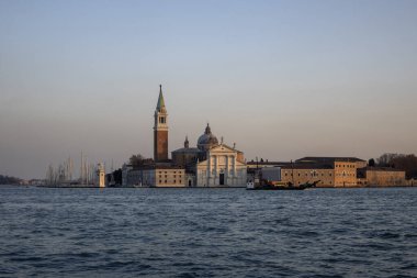 Venedik, Veneto Bölgesi, İtalya 'nın Eski Şehir Panoraması