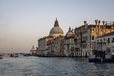 Venedik, Veneto Bölgesi, İtalya 'nın Eski Şehir Panoraması