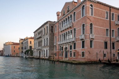 Venedik, Veneto Bölgesi, İtalya 'nın Eski Şehir Panoraması