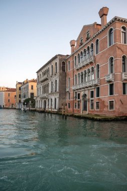 Venedik, Veneto Bölgesi, İtalya 'nın Eski Şehir Panoraması