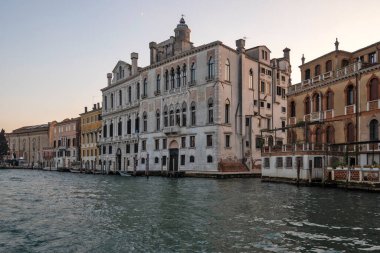 Venedik, Veneto Bölgesi, İtalya 'nın Eski Şehir Panoraması