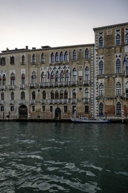 Venedik, Veneto Bölgesi, İtalya 'nın Eski Şehir Panoraması