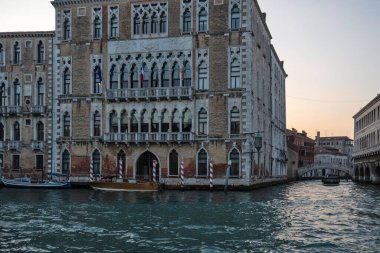 Venedik, Veneto Bölgesi, İtalya 'nın Eski Şehir Panoraması
