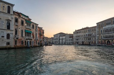 Venedik, Veneto Bölgesi, İtalya 'nın Eski Şehir Panoraması