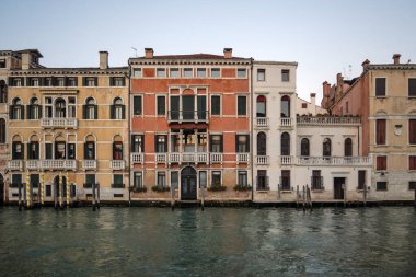 Venedik, Veneto Bölgesi, İtalya 'nın Eski Şehir Panoraması
