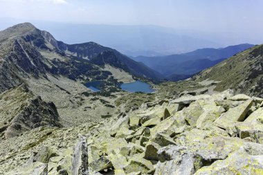 Bulgaristan 'ın Banderitsa Bölgesi yakınlarındaki Pirin Dağı' nın Şaşırtıcı Manzarası