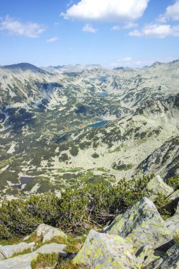 Bulgaristan 'ın Banderitsa Bölgesi yakınlarındaki Pirin Dağı' nın Şaşırtıcı Manzarası