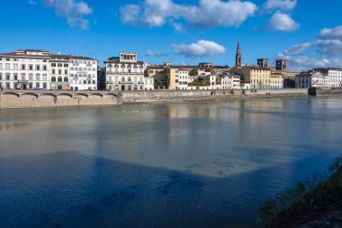 Floransa, Toskana Bölgesi, İtalya 'nın Eski Şehir Panoraması