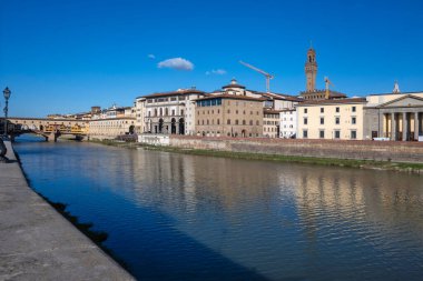 Floransa, Toskana Bölgesi, İtalya 'nın Eski Şehir Panoraması