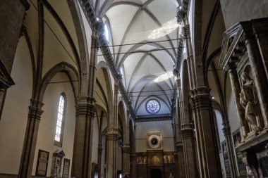 Floransa, Toskana Bölgesi, İtalya 'nın Eski Şehir Panoraması