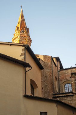 Floransa, Toskana Bölgesi, İtalya 'nın Eski Şehir Panoraması