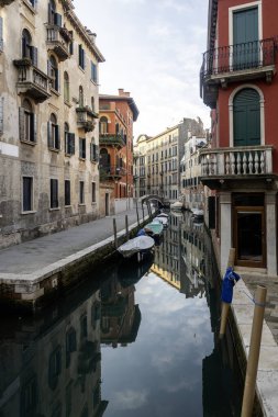 Venedik, Veneto Bölgesi, İtalya 'nın Eski Şehir Panoraması