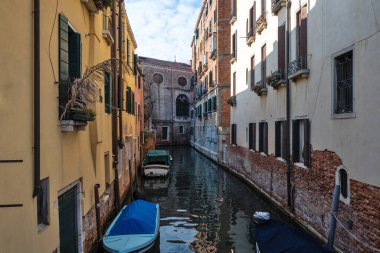Venedik, Veneto Bölgesi, İtalya 'nın Eski Şehir Panoraması