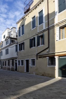 Venedik, Veneto Bölgesi, İtalya 'nın Eski Şehir Panoraması