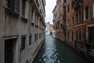 Venedik, Veneto Bölgesi, İtalya 'nın Eski Şehir Panoraması