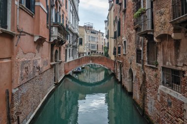 Venedik, Veneto Bölgesi, İtalya 'nın Eski Şehir Panoraması