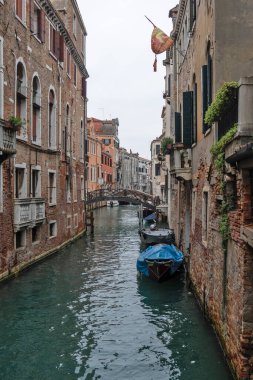 Venedik, Veneto Bölgesi, İtalya 'nın Eski Şehir Panoraması