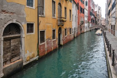 Venedik, Veneto Bölgesi, İtalya 'nın Eski Şehir Panoraması