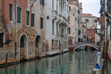 Venedik, Veneto Bölgesi, İtalya 'nın Eski Şehir Panoraması