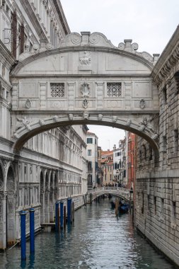 Venedik, Veneto Bölgesi, İtalya 'nın Eski Şehir Panoraması