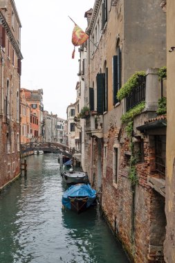 Venedik, Veneto Bölgesi, İtalya 'nın Eski Şehir Panoraması