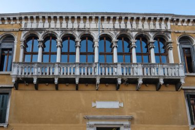 Venedik, Veneto Bölgesi, İtalya 'nın Eski Şehir Panoraması