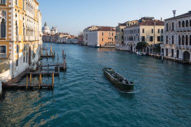 Venedik, Veneto Bölgesi, İtalya 'nın Eski Şehir Panoraması