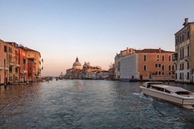 Venedik, Veneto Bölgesi, İtalya 'nın Eski Şehir Panoraması