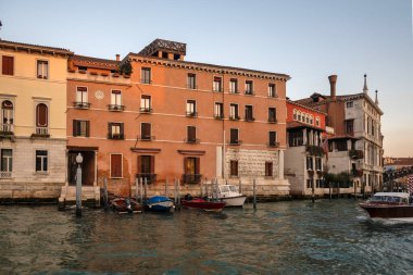 Venedik, Veneto Bölgesi, İtalya 'nın Eski Şehir Panoraması