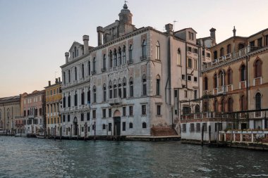 Venedik, Veneto Bölgesi, İtalya 'nın Eski Şehir Panoraması