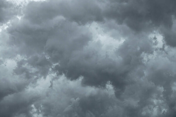 storm and clouds forming